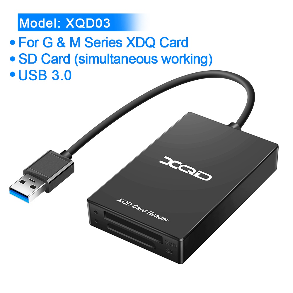 SONY Đầu Đọc Thẻ Nhớ Rocketek USB 3.0 XQD Cho Windows / Mac OS