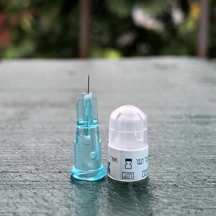 Lẻ 1 Sharp Mesotherapy Needles - Đầu kim tiêm meso 27G 30G 31G 32G 33G 34G đủ size 4mm 6mm 8mm 13mm Hàn Quốc tiêm prp