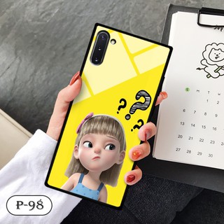 Ốp lưng kính 3D Samsung Galaxy Note 10- hình cute
