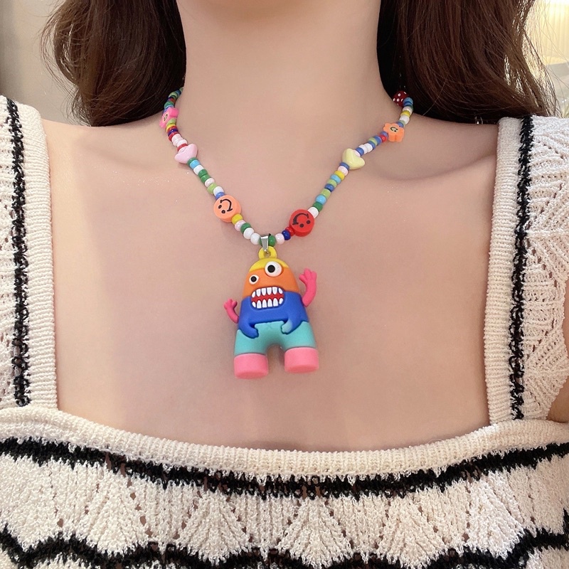 Vòng Cổ Mặt Icon Phong Cách Cute 2022