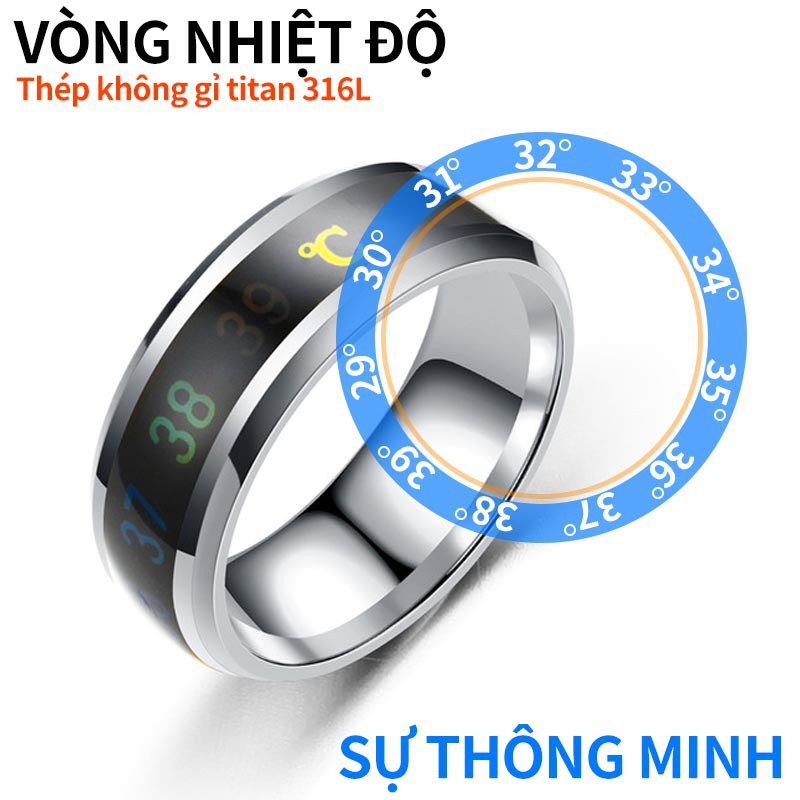 【Mua 1 tặng 1】Vòng đeo tay thời trang nhẫn nam và nữ