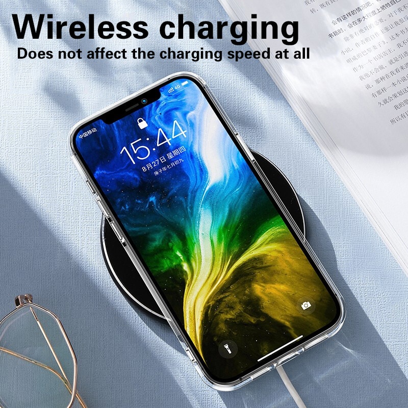Ốp điện thoại TPU mềm siêu mỏng chống rơi thích hợp cho iPhone 13/13 mini/13 Pro/13 Pro Max