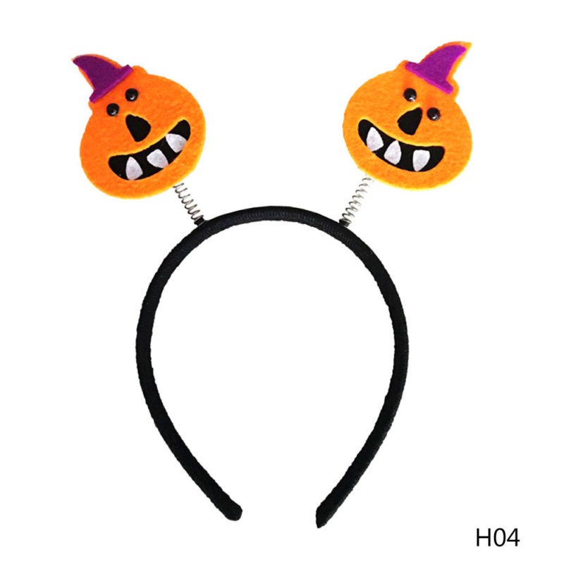 Cài tóc phù thủy có đèn LED phong cách Halloween