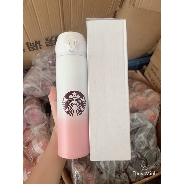 Bình giữ nhiệt Starbuck inox 304 dung tích 500ml