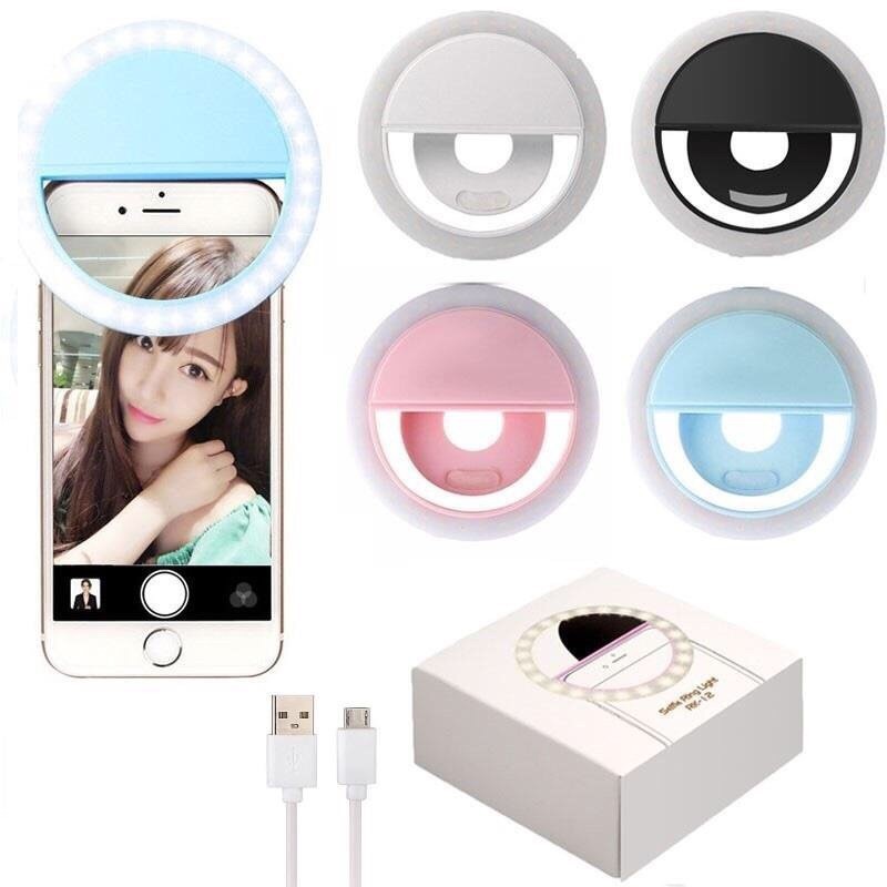 ĐÈN LED SELFIE 3 CHẾ ĐỘ SÁNG TRẮNG SẠC NHANH CHÓNG
