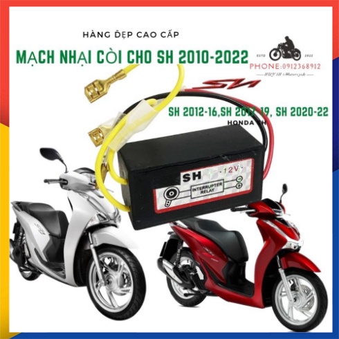 Chíp Nhại Còi SH 2012-2016, SH 2017-2019, SH 2020, SH 2022 Clip xem