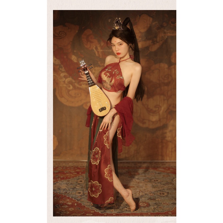 Bộ đồ ngủ voan Cổ trang TuTu L237