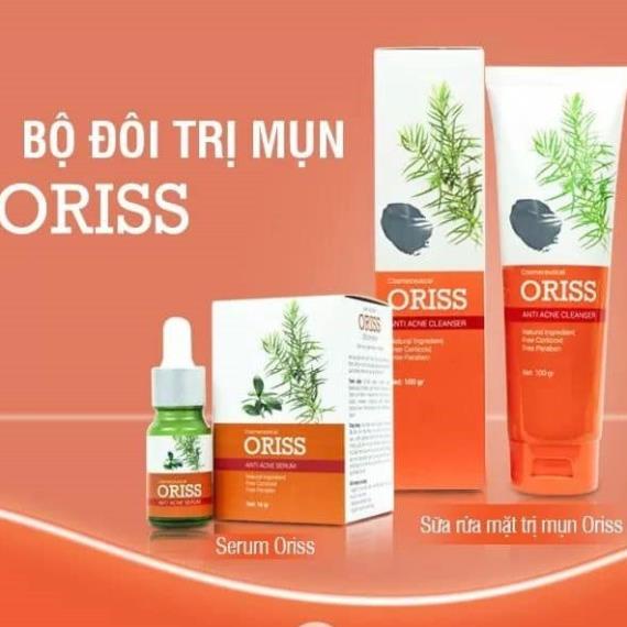 Sữa rửa mặt Oriss chuyên dành cho da mụn (Tuýp 100gr)