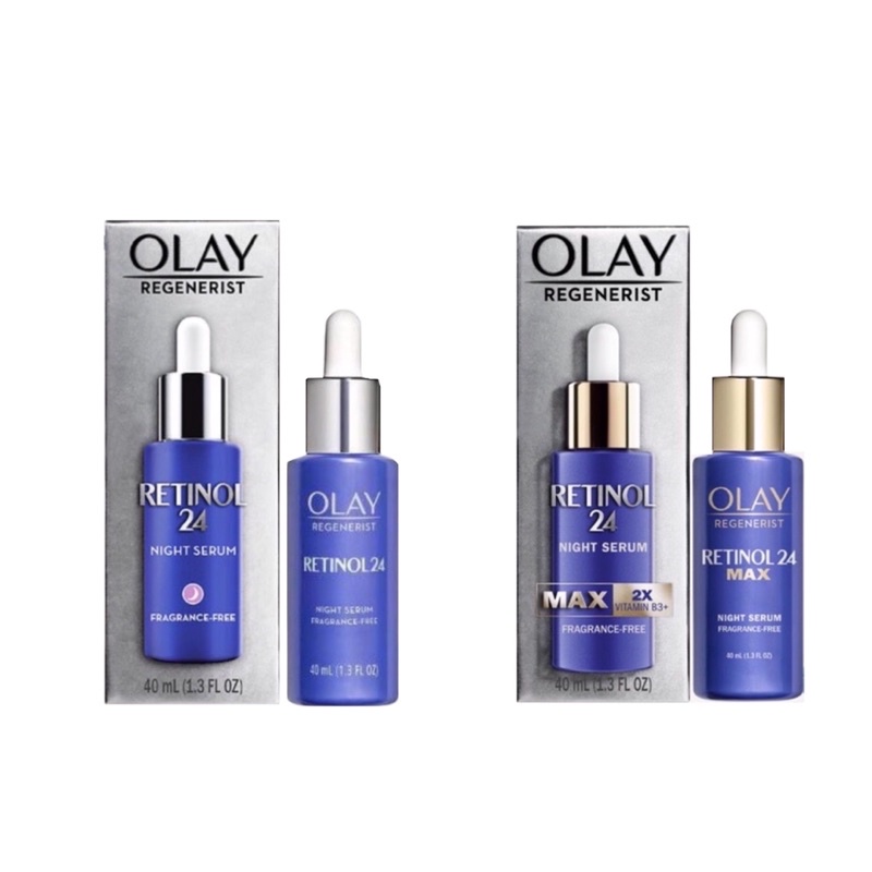 Serum chuyên ban đêm Olay Regenerist Retinol 24 hàng chuẩn Mỹ 40ml