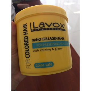 Hấp dầu giữ màu tóc nhuộm Lavox 1000ml