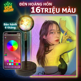 Đèn hoàng hôn 16 triệu màu RGB điều khiển qua APP, Đèn led Tiktok , hoàng hôn, mặt trời