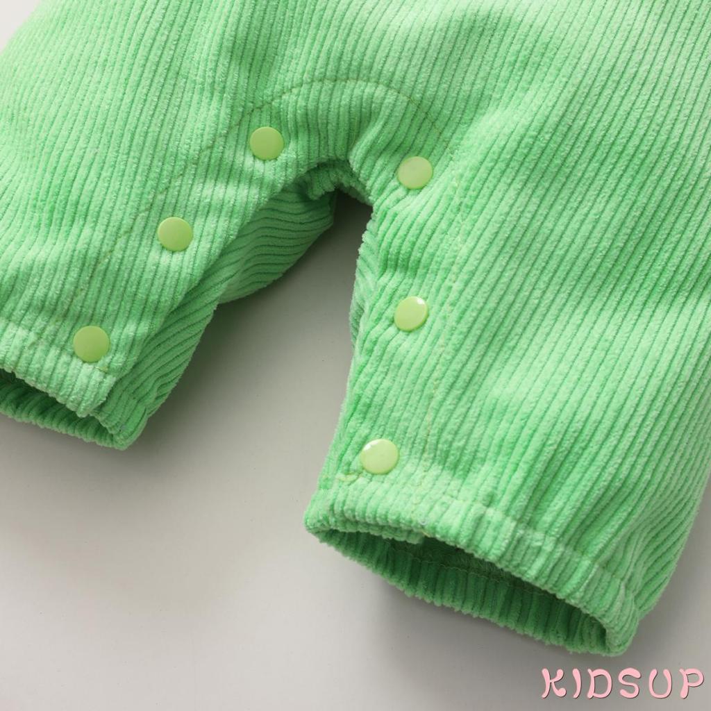 Bộ Áo Liền Quần Màu Trơn 1 Món Xinh Xắn Cho Bé