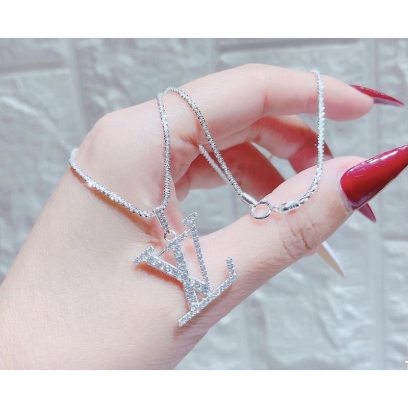 Dây chuyền Bạc nữ Luôn Vui Tươi, hàng cao cấp xịn xò lấp lánh sang chảnh Giá siêu rẻ Mainomi Shop Bạc Xinh