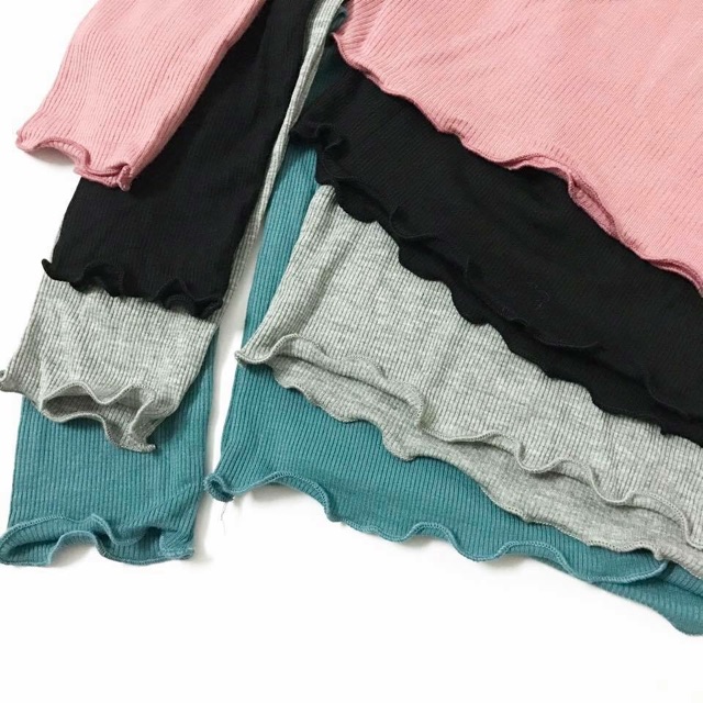 Crop tay dài lượn sóng F21 xuất xịn