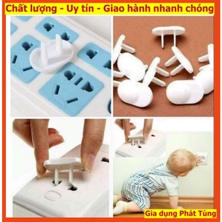 Combo 10 nút bịt ổ điện 2 chân an toàn cho bé