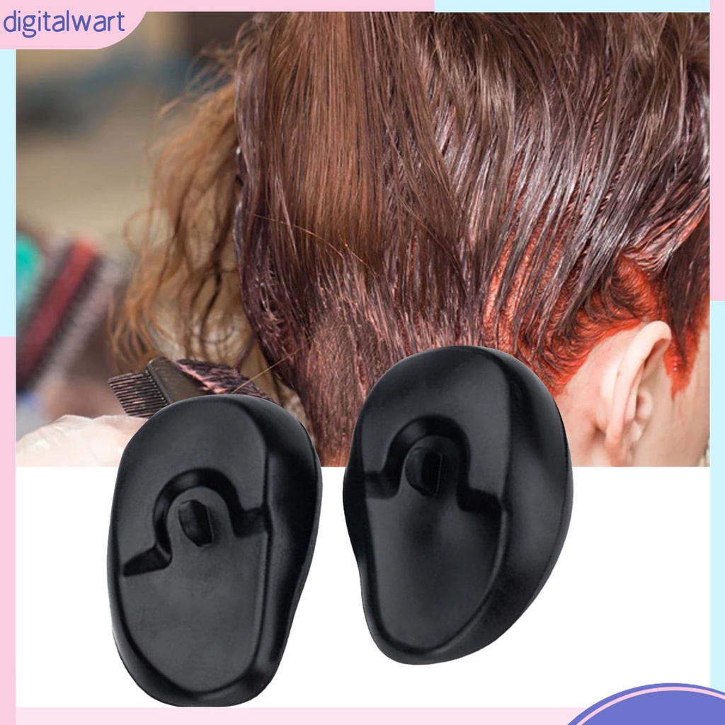 1 Cặp Vỏ Bọc Tai Nhuộm Tóc Gọn Nhẹ Bảo Vệ Toàn Diện
