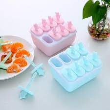Bộ Khuôn Làm Kem 8 Ngăn 8 Que H010-A
