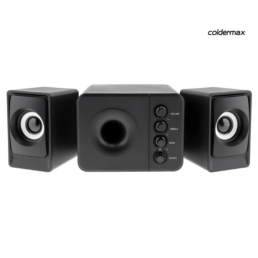 Loa Subwoofer Usb 2.1 Với Giắc Cắm 3.5mm Dành Cho Điện Thoại / Máy Tính