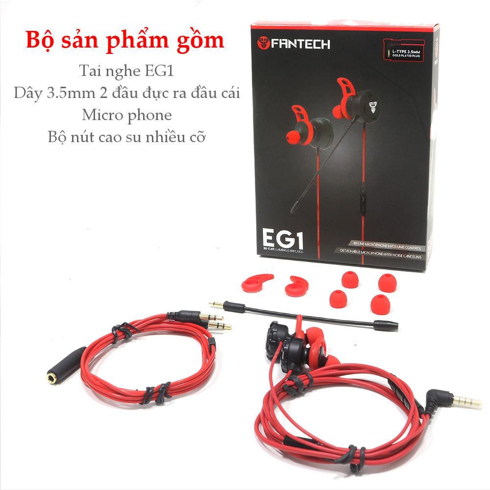 Tai nghe Gaming nhét tai Fantech EG1 | BigBuy360 - bigbuy360.vn