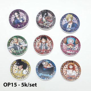 Sticker onepiece (mẫu OP09-OP17) dán trang trí size nhỏ 3-5cm
