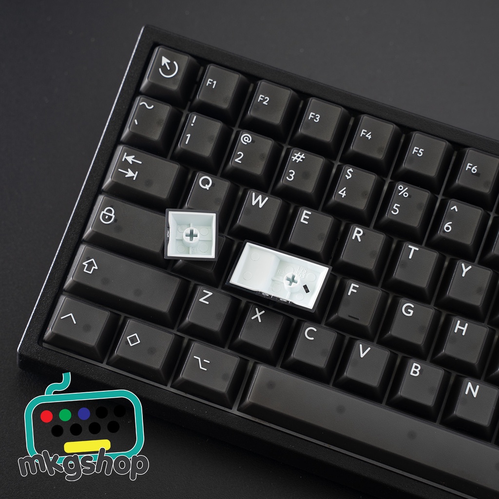 Keycap KBDfans Jelly Neon base set, in doubleshot, cherry profile, 156 nút bàn phím cơ