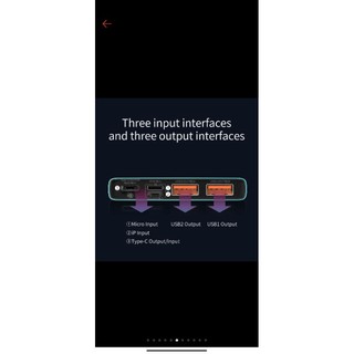 sạc dự phòng baseus 10000 mah 22.5w