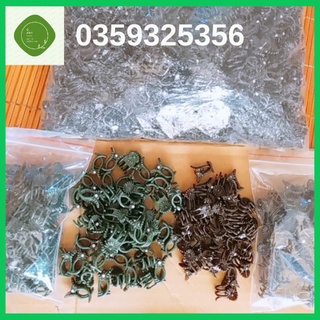Combo 1000 chiếc kẹp cố định lan - loại to dùng cố định thân phi điệp