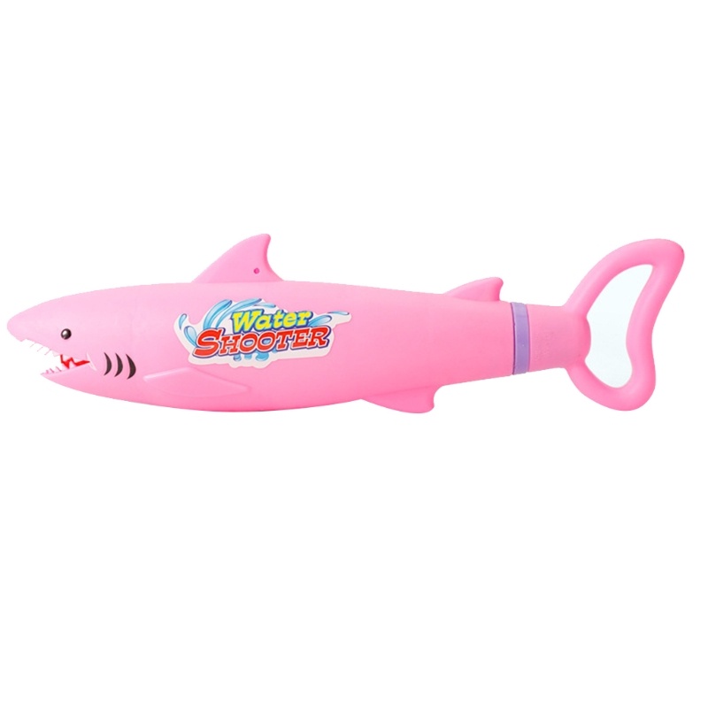 Súng Nước Hình Cá Mập Đồ Chơi Ngoài Trời Sức Chứa Lớn Cho Trẻ Em