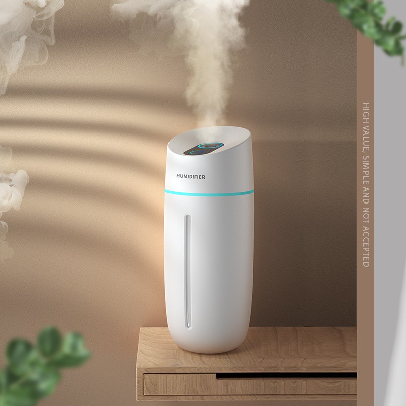Máy Phun Sương Tạo Độ Ẩm Không Khí Kết Hợp Đèn Ngủ LEOYSS Dung Tích 250ml