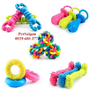 COMBO 5 Món đồ chơi đa hình giúp làm giảm ngứa răng cho chó mèo - PetSaigon