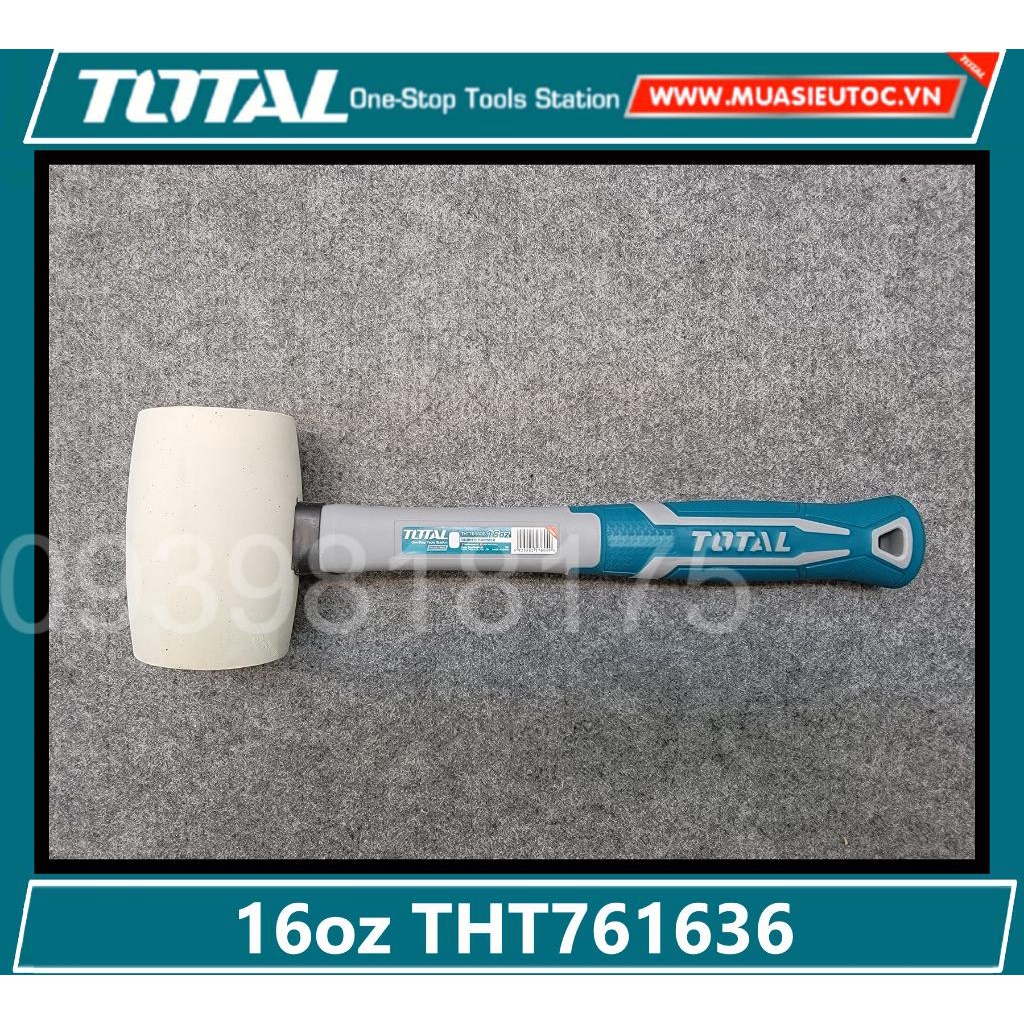 ĐỒ NGHỀ TOTAL Búa cao su trắng THT76836 - THT761636