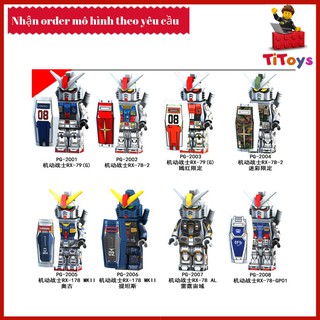 Minifigures các nhân vật Robot siêu nhân RX - Đồ chơi Lắp ghép Xếp hình Non Lego PG8112