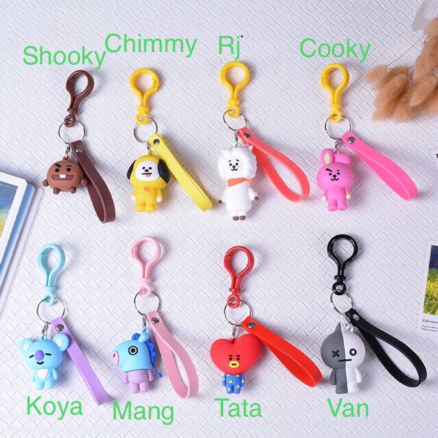 Móc khoá BTS BT21