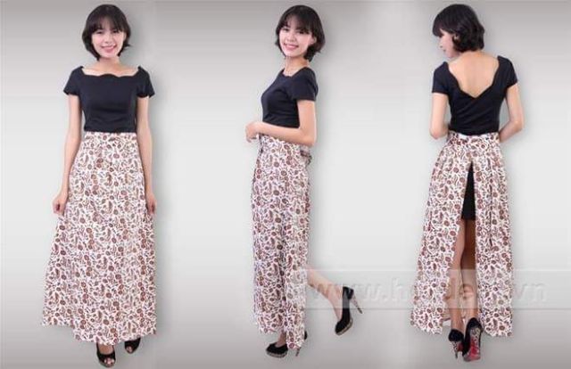 Váy chống nắng hai lớp cao cấp tiện ích