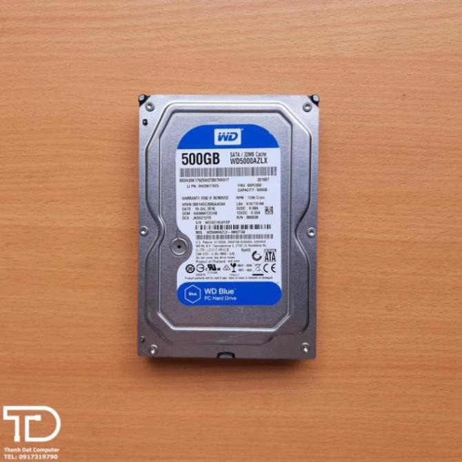 Ổ cứng máy tính 500GB bóc máy các loại