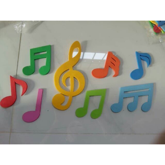 Bộ nốt nhạc xốp