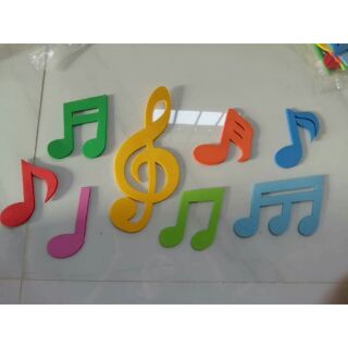Bộ nốt nhạc xốp