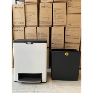 Thùng Rác Fitis Mega Đạp Chân 26 Lít