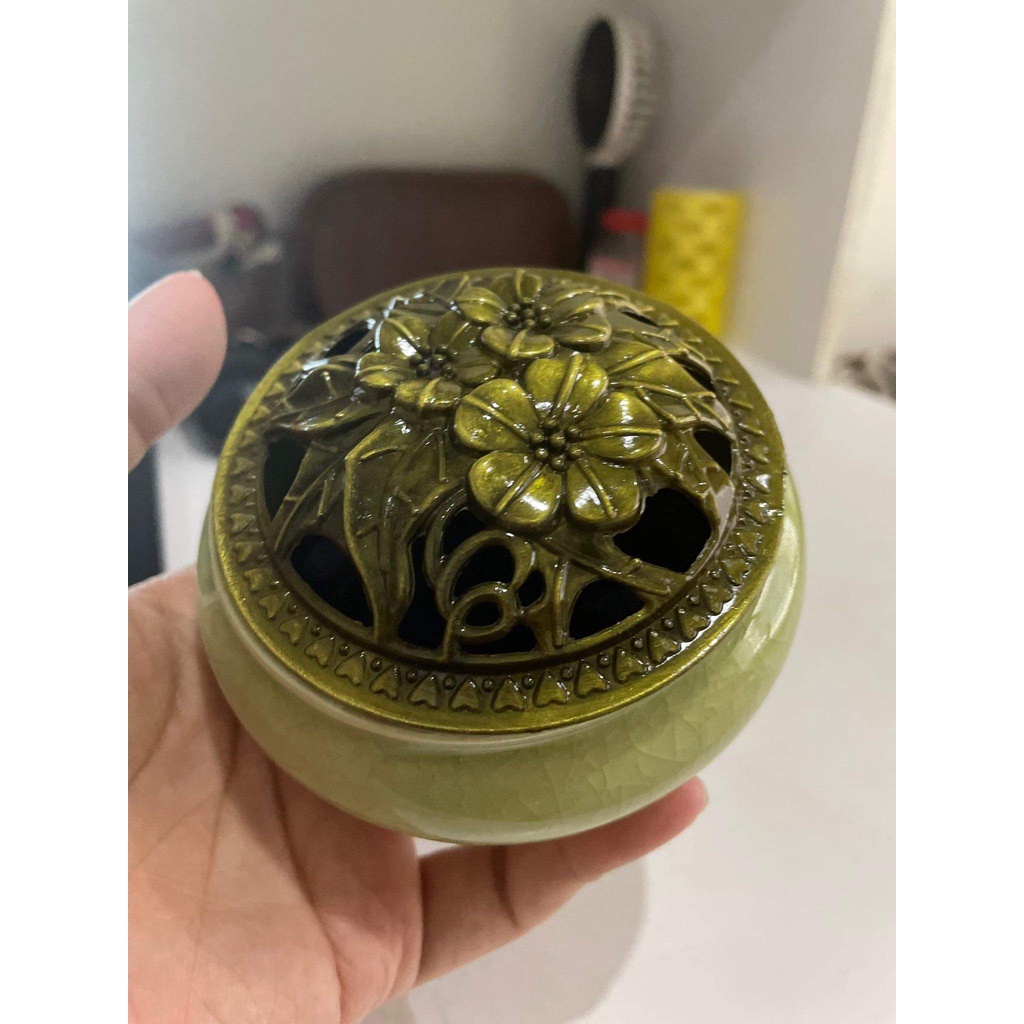 Nụ Trầm Hương Cao Cấp Mộc Thạch, Hoàn Toàn Tự Nhiên, Mua 2 Hộp Tặng 1 Lư Xông Trầm