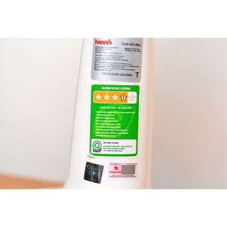 Quạt tích điện Happy's HDF-3031R