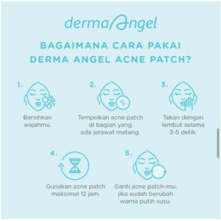 Miếng Dán Trị Mụn Derma ANGEL | Hỗn Hợp Ban Ngày