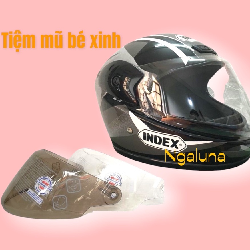 ☘️ Kính Mũ Bảo Hiểm INDEX 411 , sunda 555, andes, Osaka