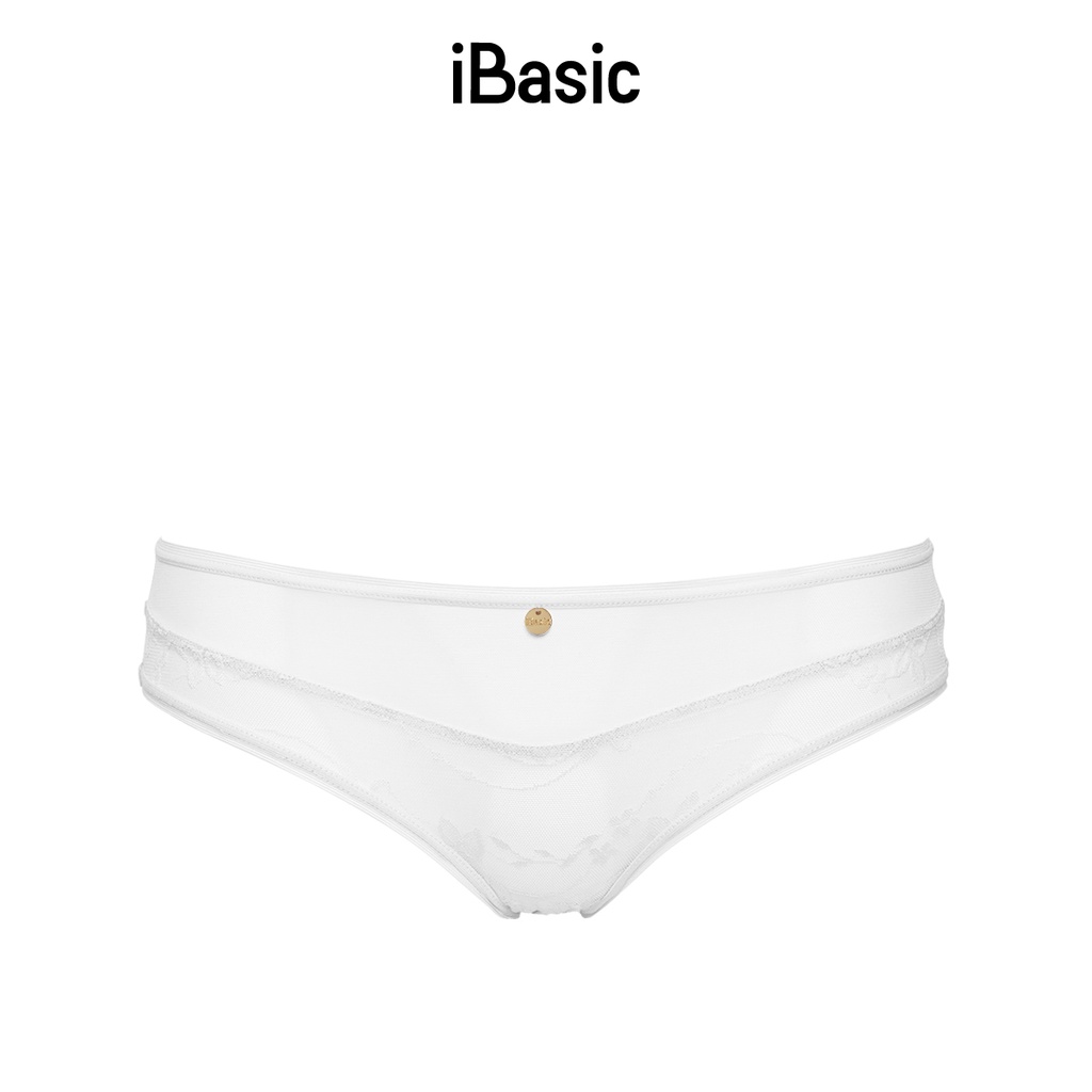  Quần lót nữ ren lưới chiếc lá bikini iBasic PANY089