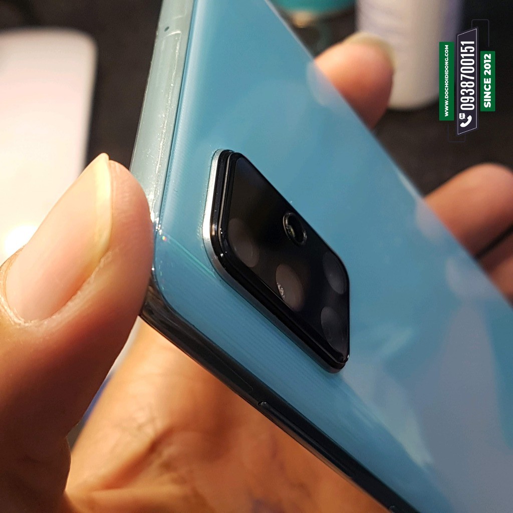 Miếng dán cường lực camera Samsung A71 Zacase Thủy Tinh Hữu Cơ