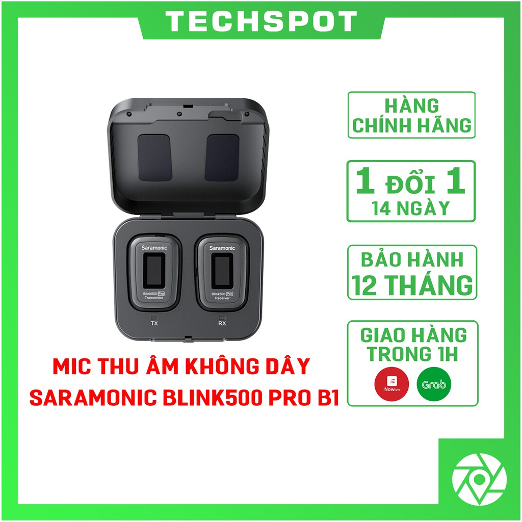 Mic Thu Âm Không Dây Saramonic Blink500 Pro B1 Chính Hãng