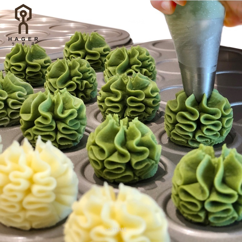 Khuôn 30 ngăn làm bánh macaron tiện dụng