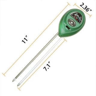 Máy đo ẩm đất cây trồng làm vườn rau xanh 3 trong 1 ( Cảm biến Độ ẩm, Ánh sáng, PH )