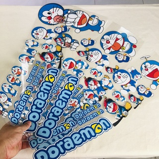Hình ủi áo doraemon - set hình ủi nhiệt doraemon đủ mọi kích thước ủi đa dạng quần áo.