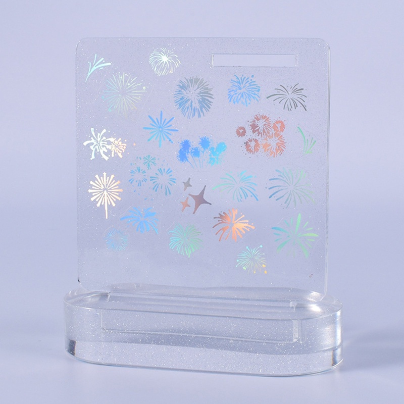 Set 15 MiếNg DáN Trong SuốT Trang Trí