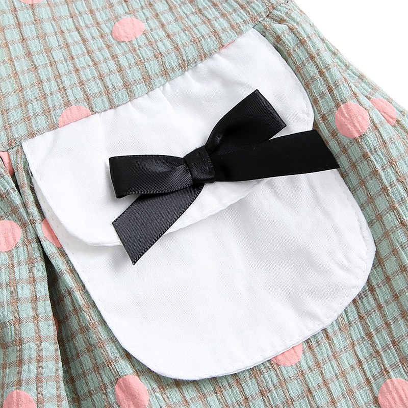 Váy đầm vải cotton đáng yêu dành cho bé 1- 3 tuổi